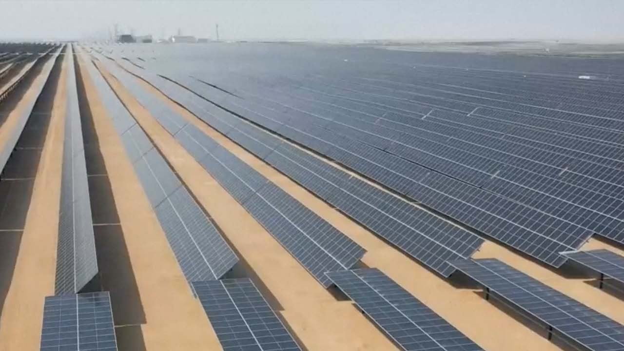 Qatar opens first solar power plant built with Chinese equipment and technology