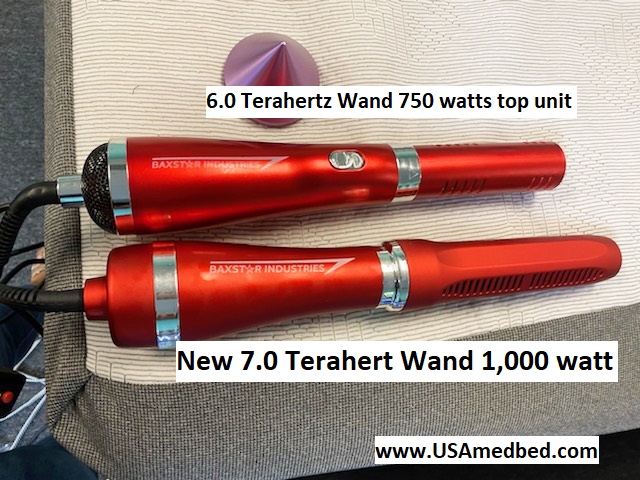 A photo of two terahertz Wand models. The 6.0 and 7.0 models are top sellers