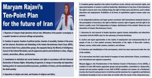 Article 2 of Mrs. Maryam Rajavi’s Ten-Point Plan for the Future of Iran “The dissolution of (IRGC), the terrorist Qods Force, plainclothes groups, the Ministry of Intelligence, and suppressive patrols in cities, schools, universities, offices, and factories.”
