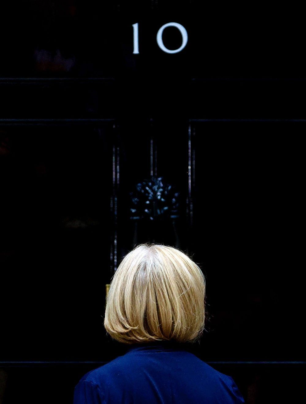 New Prime Minister Liz Truss enters Number 10 Downing Street, 6 September 2022