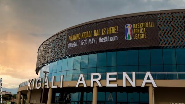 The Kigali Arena in Rwanda external view