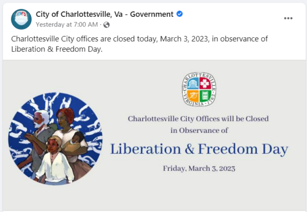 Charlottesville Liberation Day