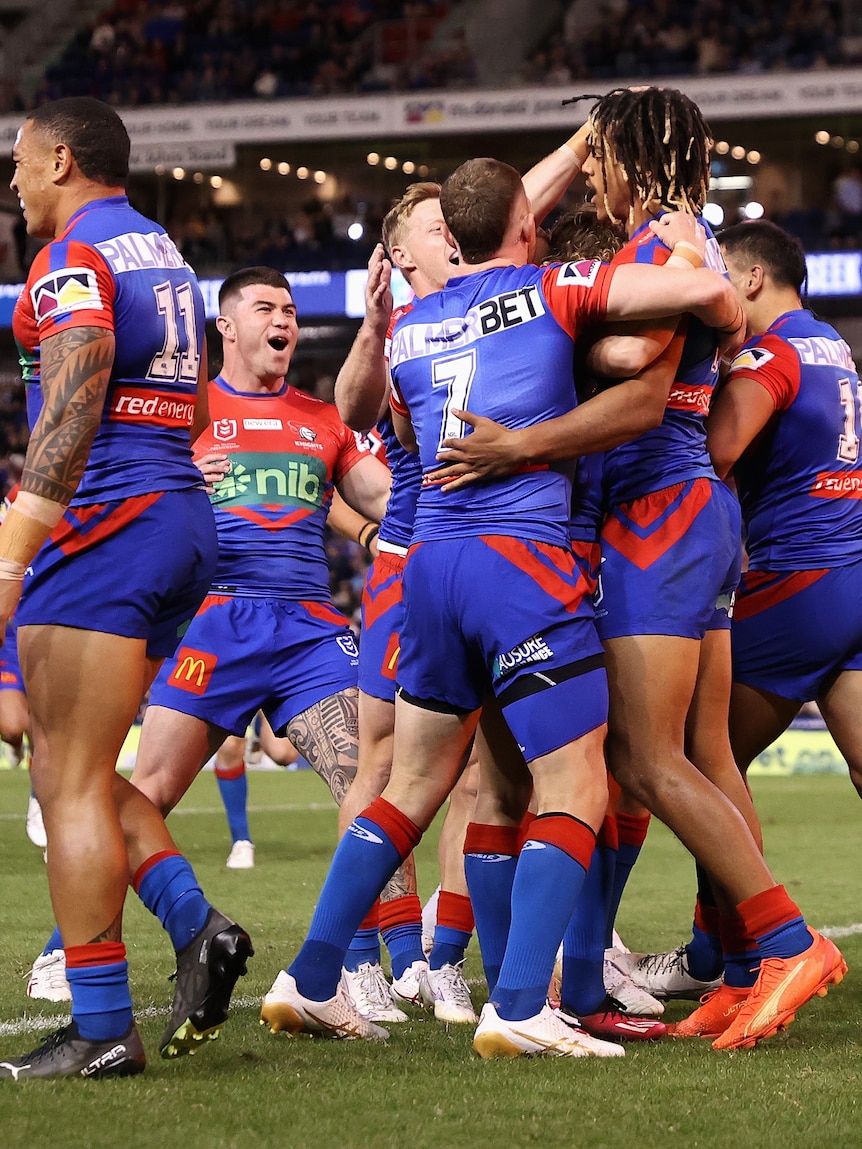 Knights victorious after spirited Warriors fightback, Titans edge