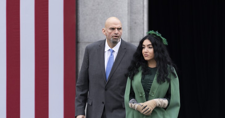 John Fetterman, Gisele Barreto Fetterman