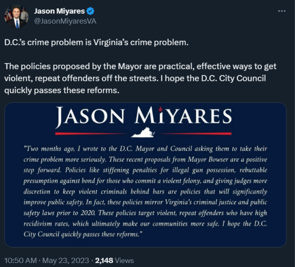 Jason Miyares Gun Control
