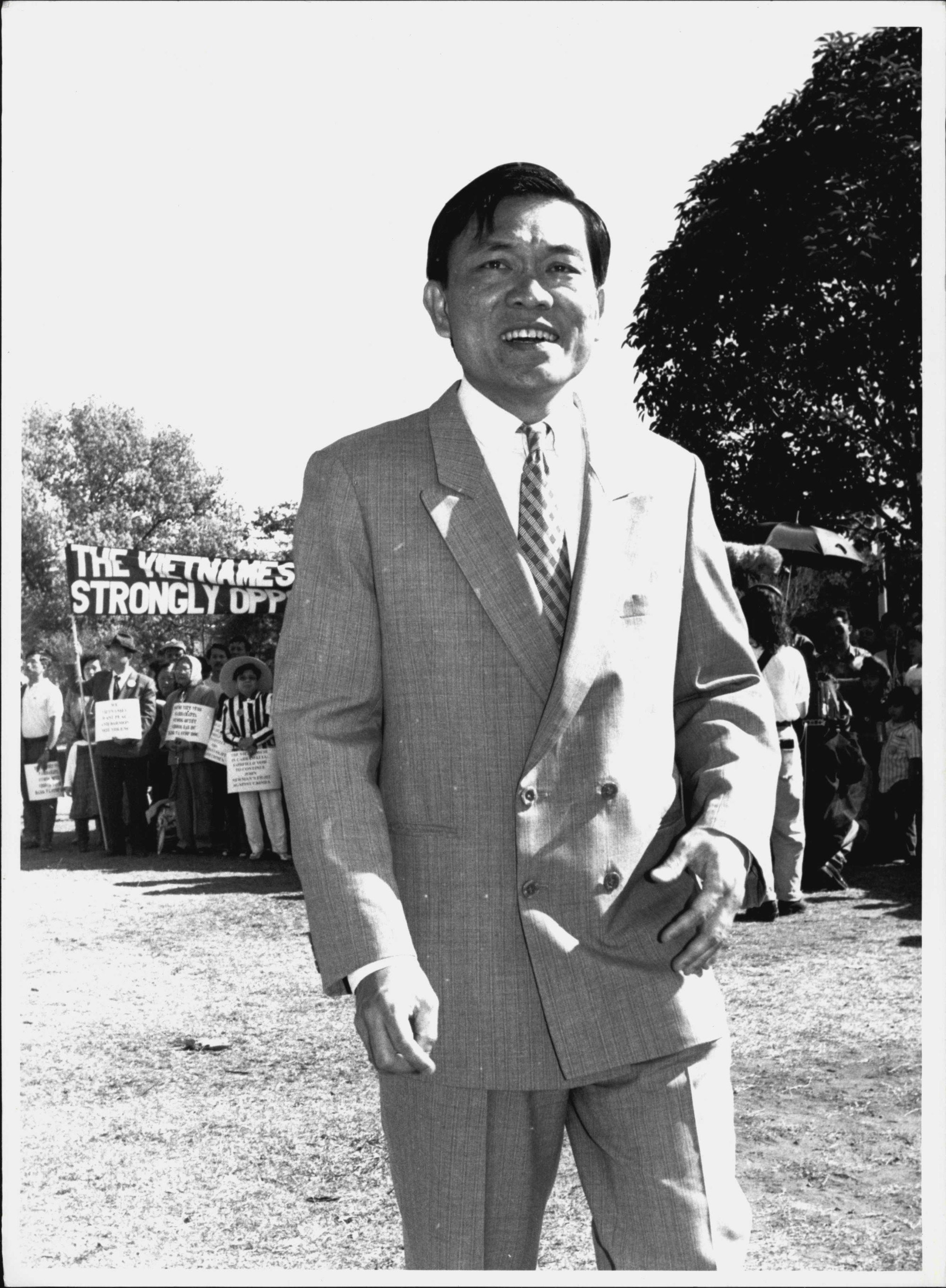 Phuong Canh Ngo (above), a local businessman and community leader, was convicted of orchestrating a murder, and was given a life sentence without the possibility of parole. Photo: Getty Images