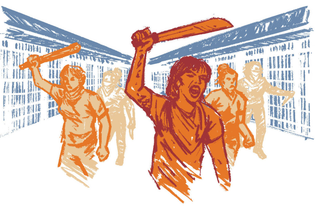 Ilustraciones mujeres pandilleras Barrio 18 PNFAS Honduras mayo 2020