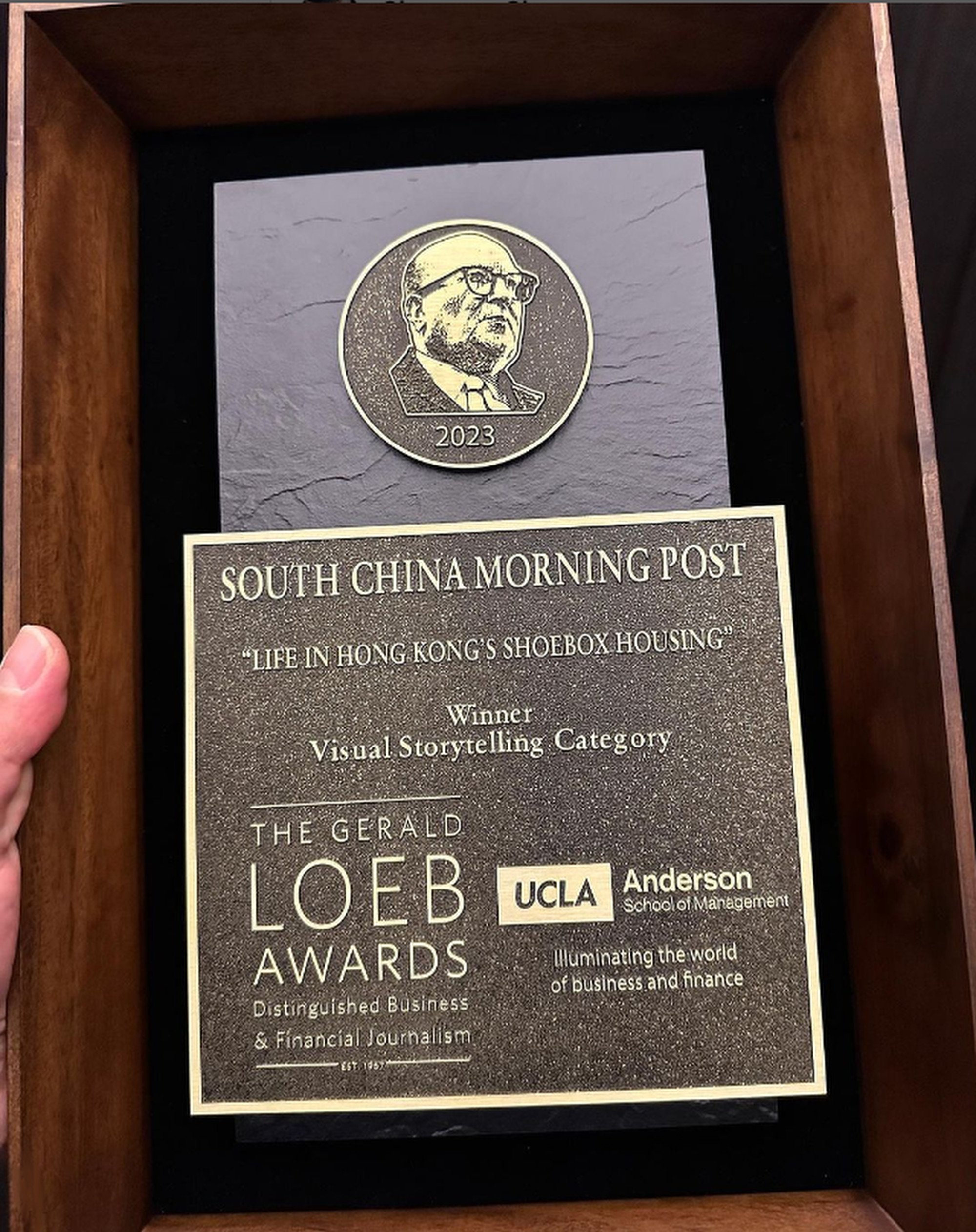 The Gerald Loeb Awards are considered the highest honour in business journalism in the United States. Photo: Chow Chung-yan