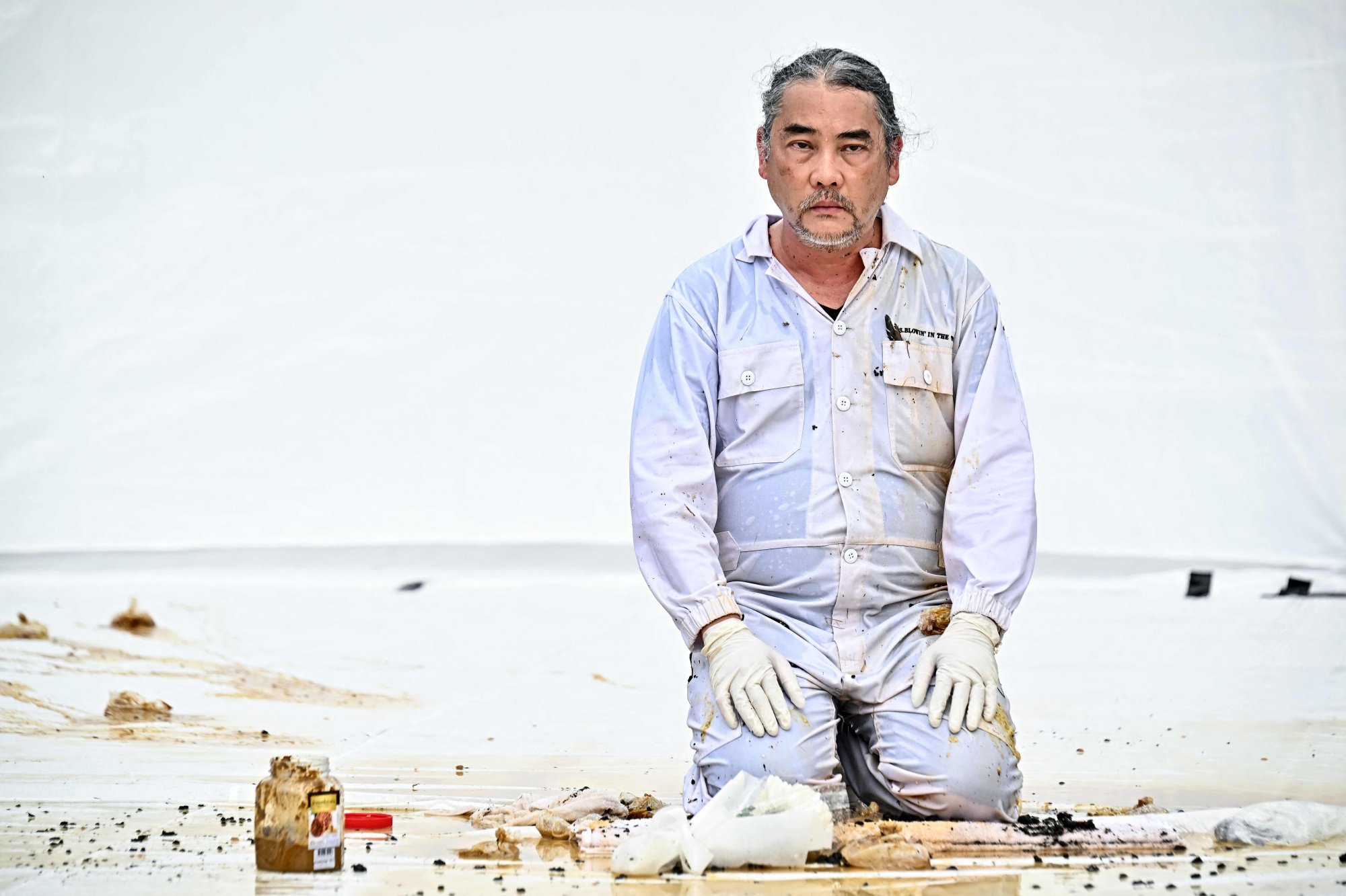 Renowned Thai architect and designer Duangrit Bunnag invited the public to watch him keep his promise. Photo: Lillian Suwanrumpha/AFP
