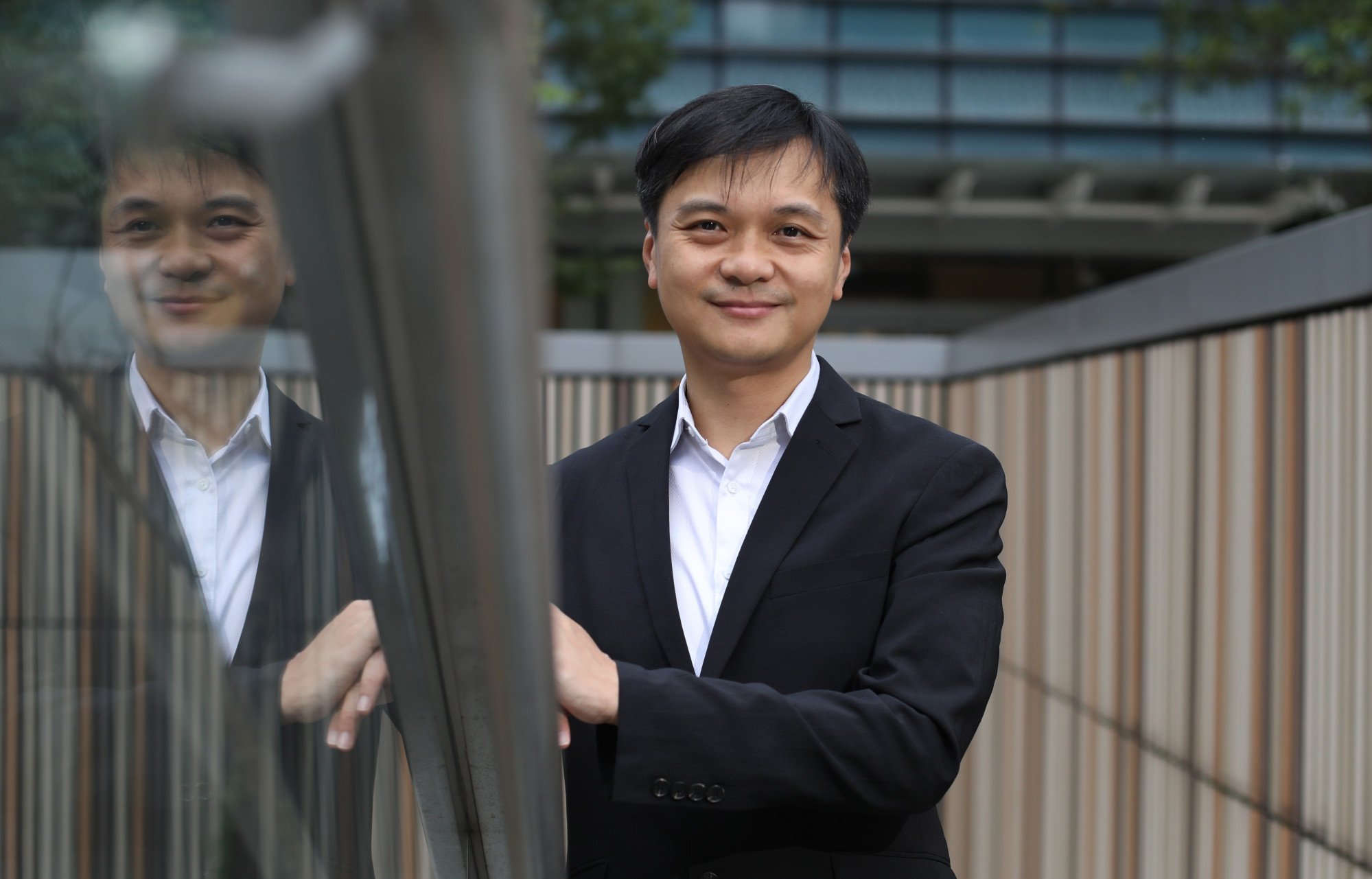 GRST co-founder and CEO Justin Hung Yuen photographed at Hong Kong Science Park in Sha Tin. Photo: Xiaomei Chen