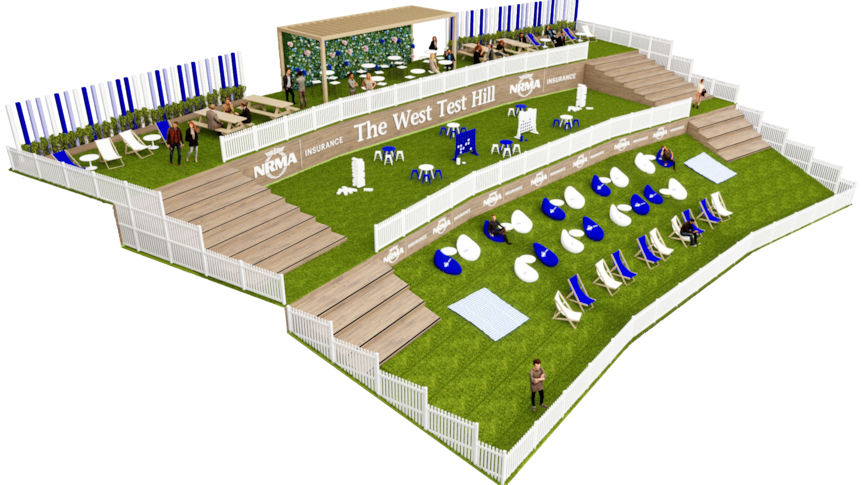 The West Test Hill artists impression