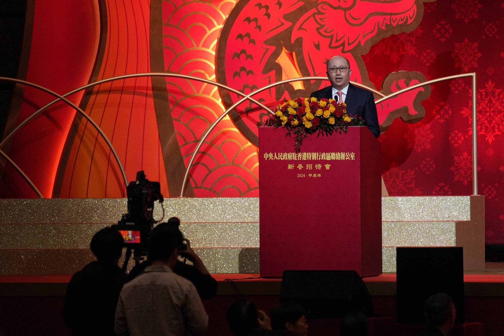 Zheng Yanxiong, director of the central government’s liaison office. Photo: Elson Li