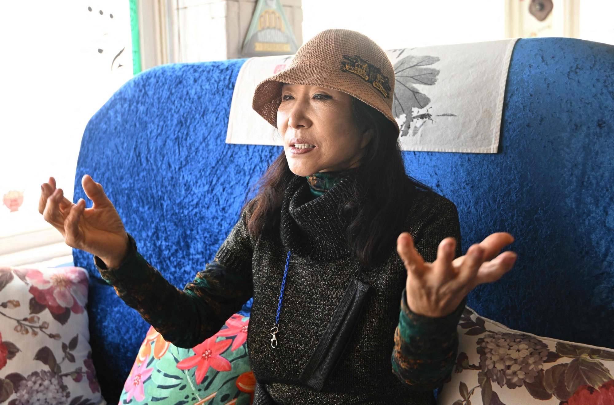 South Korean resident Kim Na-yeon at a village on Yeonpyeong island. Kim says she suffers from trauma stemming from the 2010 shelling incident. Photo: AFP