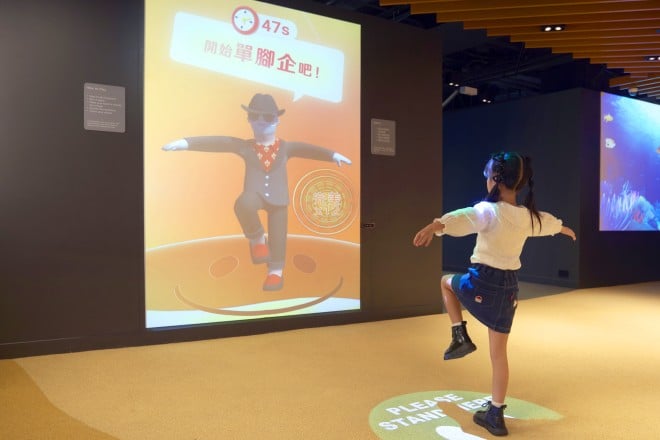 Interactive project game Give It a Boost, Endorphin! let you and your friends follow the character through a workout to boost your happiness while learning about the five main elements of maintaining mental health.