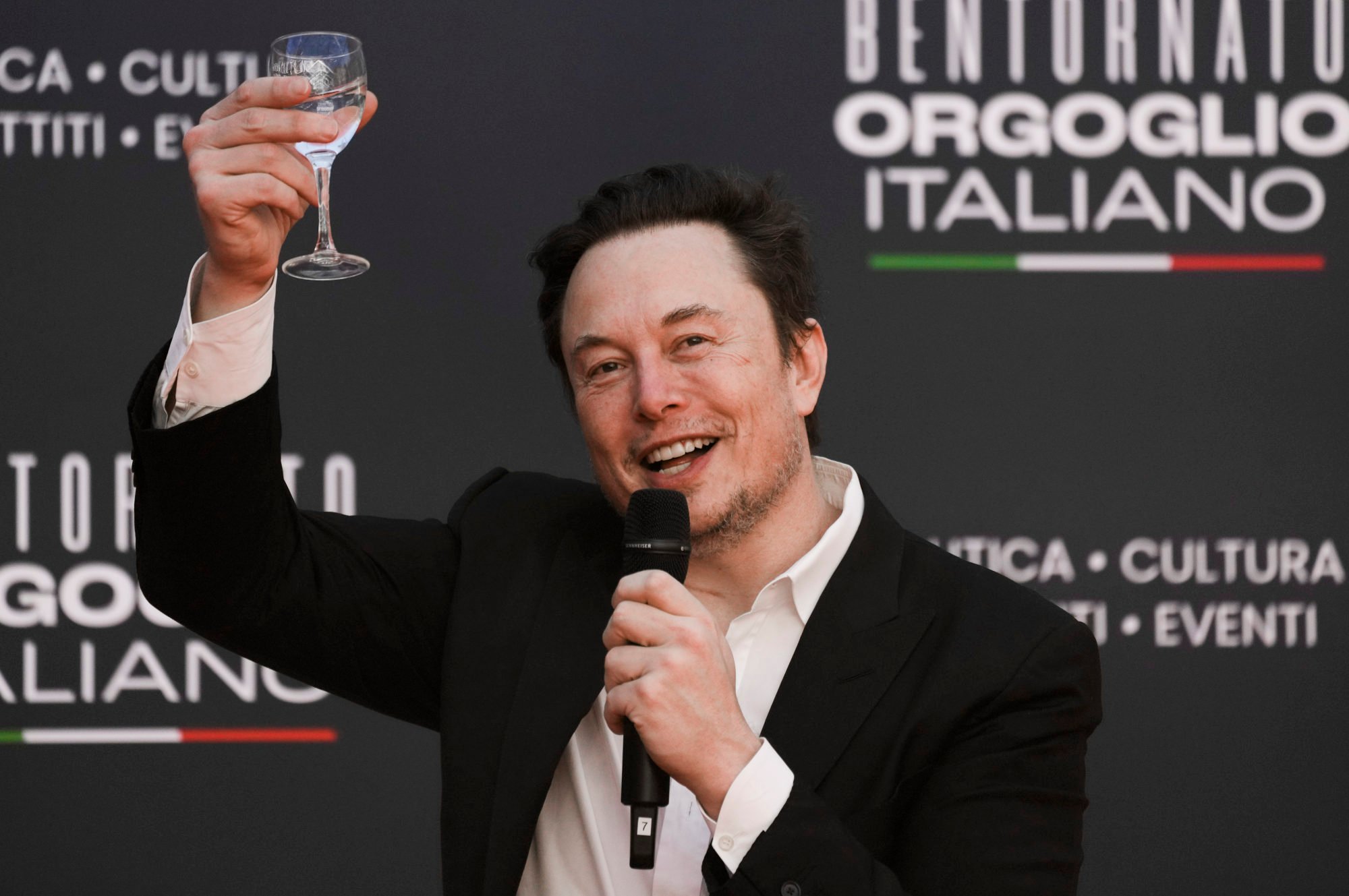 Elon Musk is still the world’s richest person – for now. Photo: AP