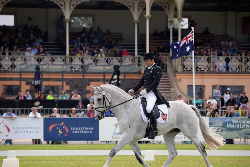 Shane Rose at the Adelaide International Three Day Event