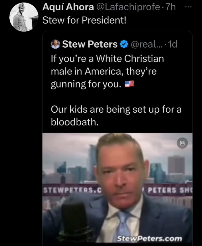 Stew Peters President