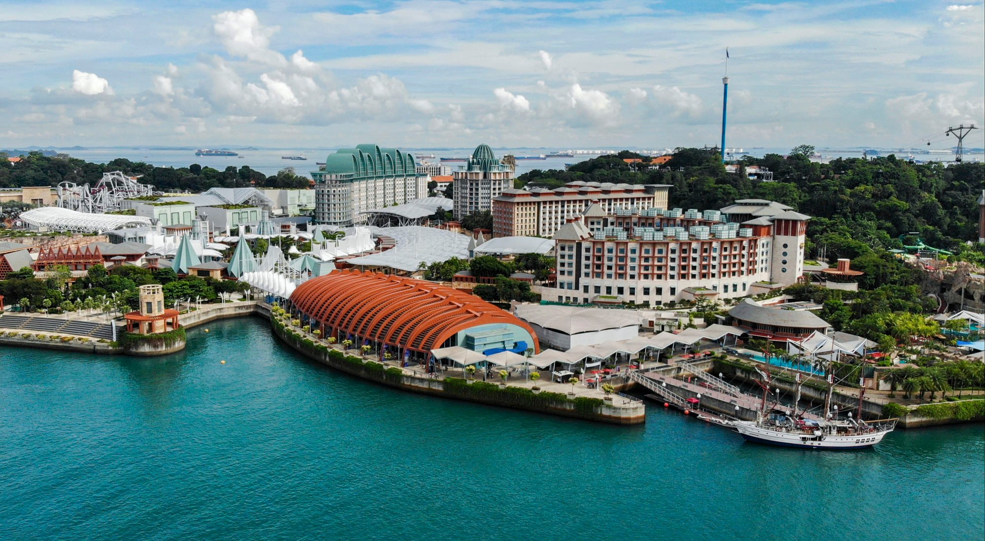 Singapore’s Resorts World Sentosa plans to expand its non-gambling offerings as tourism continues to rebound. Photo: Roy Issa