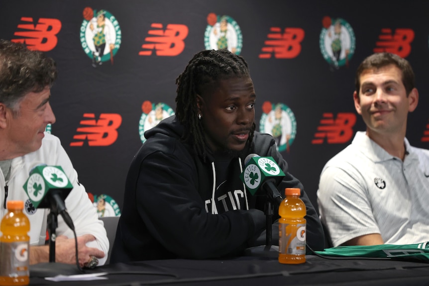 Brad Stevens and Jrue Holiday