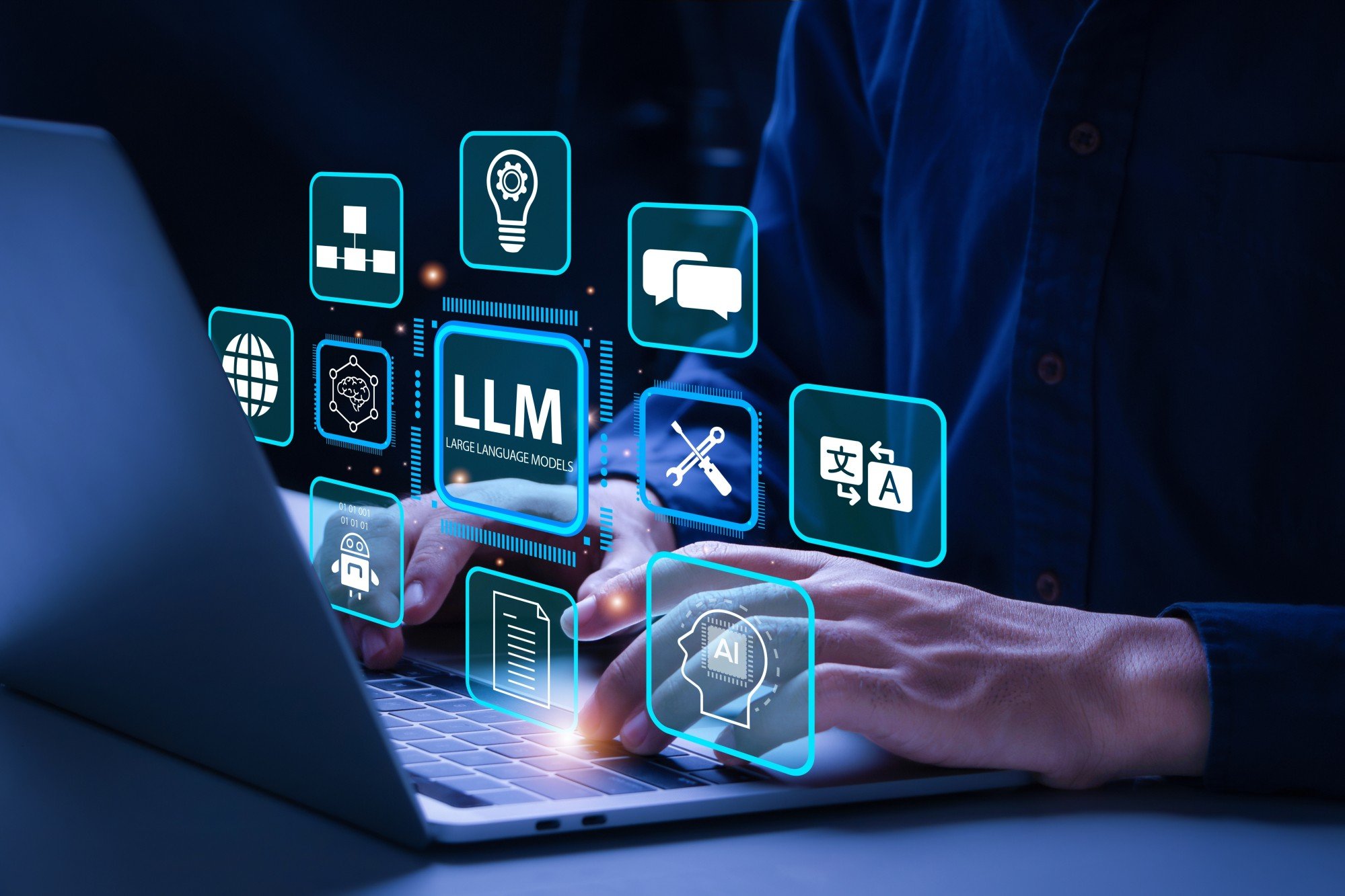 China has more than 200 home-grown LLMs, of which 117 had been approved for public release as of March. Photo: Shutterstock Images