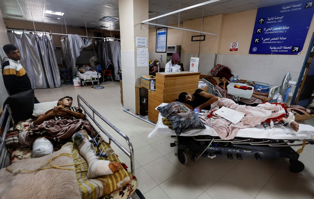 The nurse said civilians and medical workers were under immense stress due to the shortage of food, water, fuel, medical supplies and personnel. Photo: Reuters