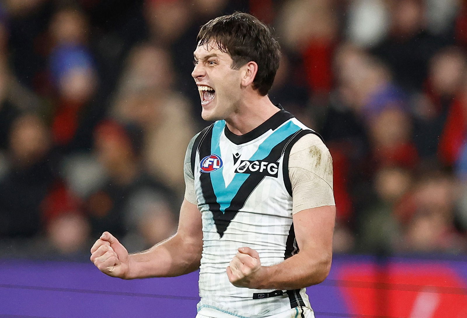 Zak Butters has become the most fined player in AFL history