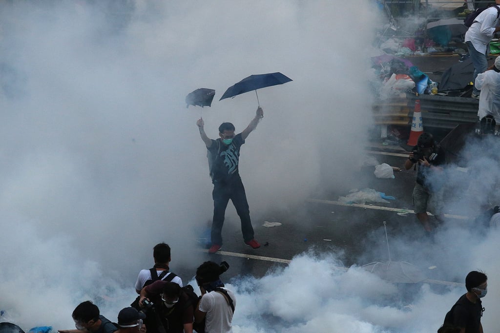 Vivian Kong’s thesis explored the large-scale protests that swept Hong Kong over the past decade, including the 2019 social unrest. Photo: K. Y. Cheng