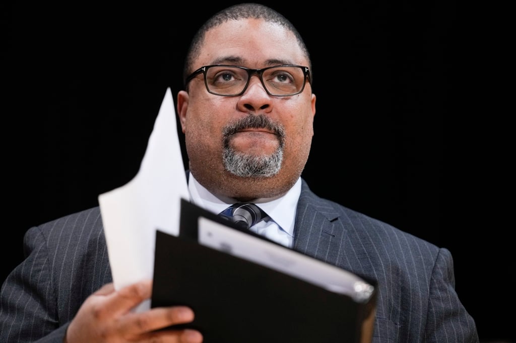 Manhattan District Attorney Alvin Bragg. Photo: AP