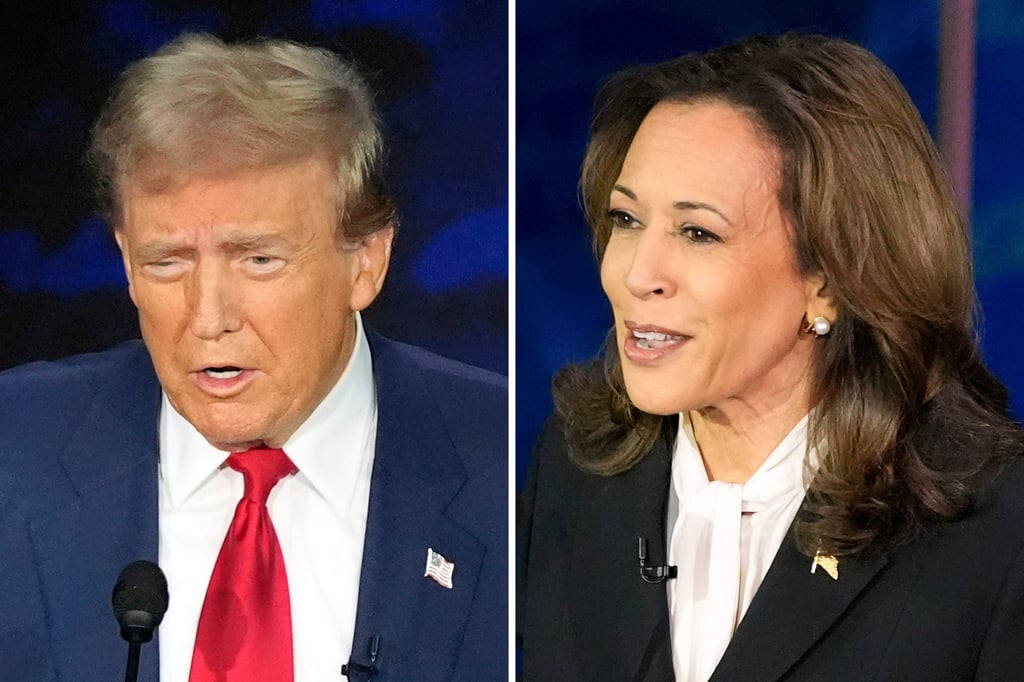 Analysts say US presidential candidates Donald Trump and Kamala Harris face similar constraints when it comes to their Middle East policy. Photo: AP Analysts say US presidential candidates Donald Trump and Kamala Harris face similar constraints when it comes to their Middle East policy. Photo: AP