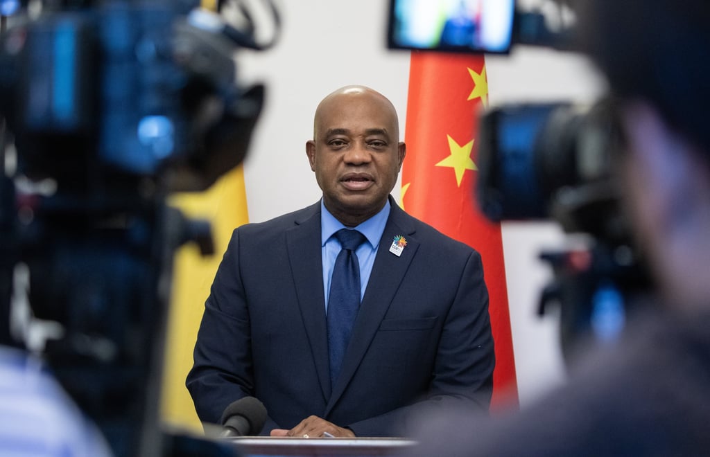 Colombian Foreign Minister Luis Gilberto Murillo speaks during his four-day visit last week to China. Photo: EPA-EFE Colombian Foreign Minister Luis Gilberto Murillo speaks during his four-day visit last week to China. Photo: EPA-EFE