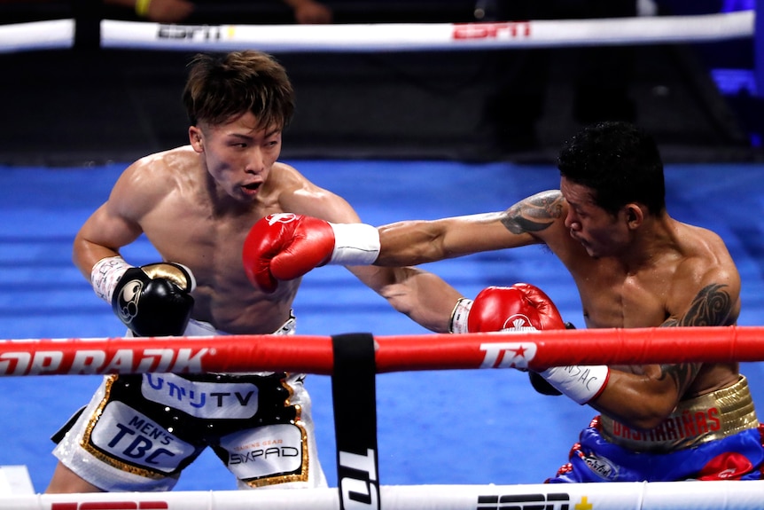 Naoya Inoue punches