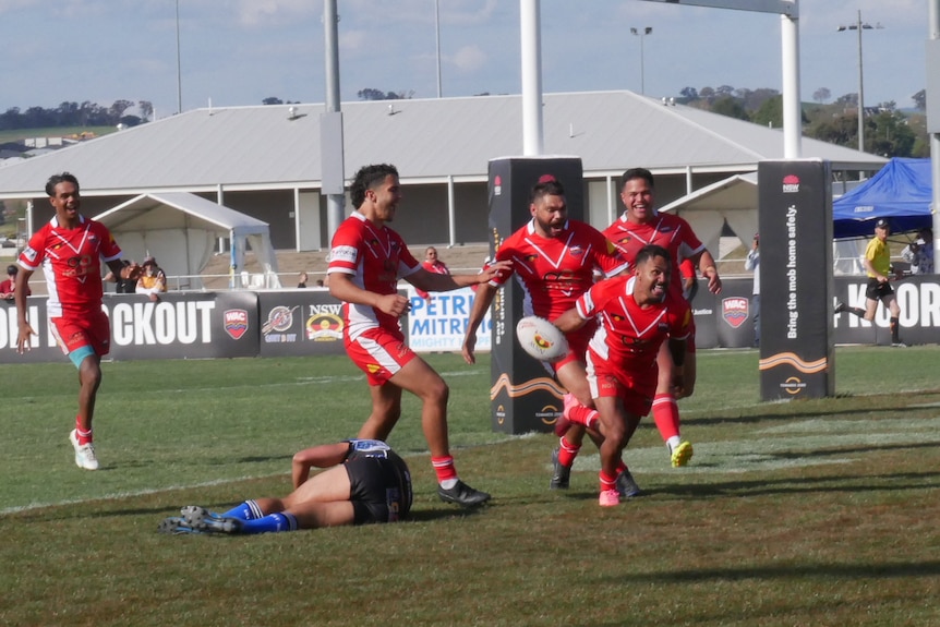 A player throwing a ball 