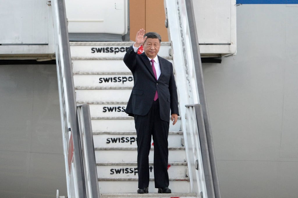 China’s President Xi Jinping arrives at Galeao Air Base ahead of the G20 Summit in Rio de Janeiro, Brazil. Photo: G20 Brazil Press Office via AFP
