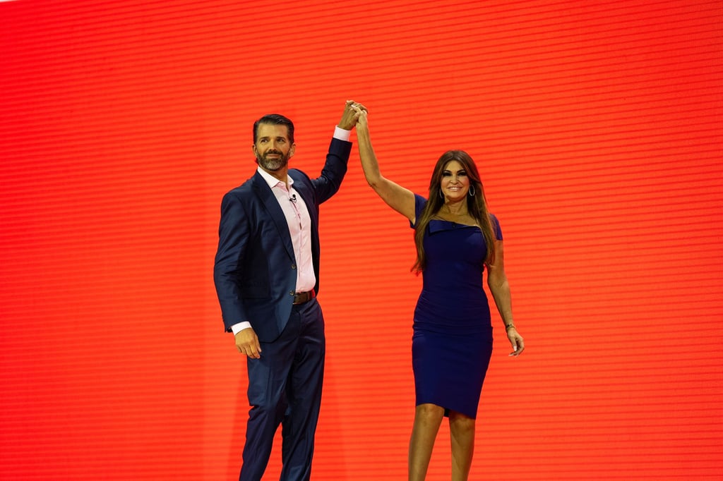 Donald Trump Jnr and Kimberly Guilfoyle in 2023. File photo: TNS Donald Trump Jnr and Kimberly Guilfoyle in 2023. File photo: TNS