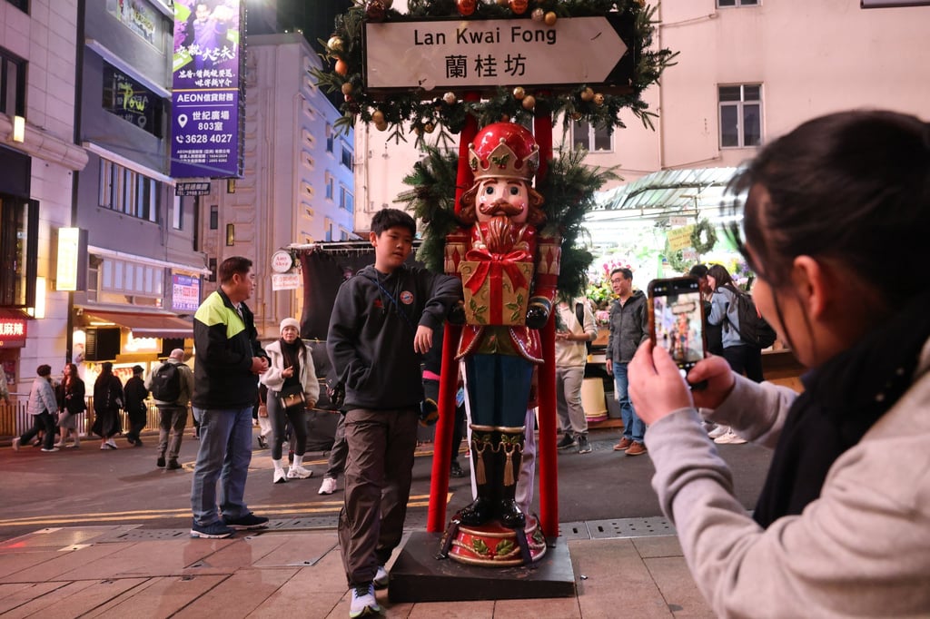 Lan Kwai Fong in Central is a popular entertainment district. Photo: Nora Tam