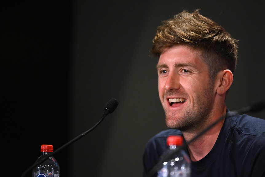 Luke Durbridge smiles