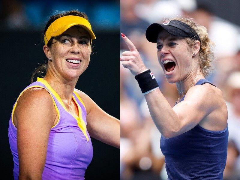 Anastasia Pavlyuchenkova and Laura Siegemund.
