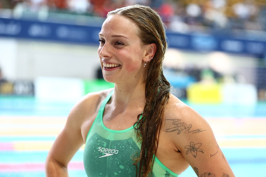 Tara Kinder smiles