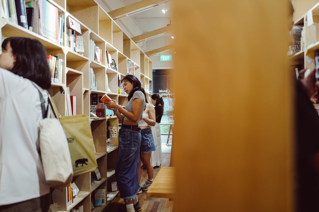Casual Poet Library, which is open to the public and hosts regular events from book clubs to craft markets, is a prime example of a third place in Singapore. Photo: Rebecca Toh