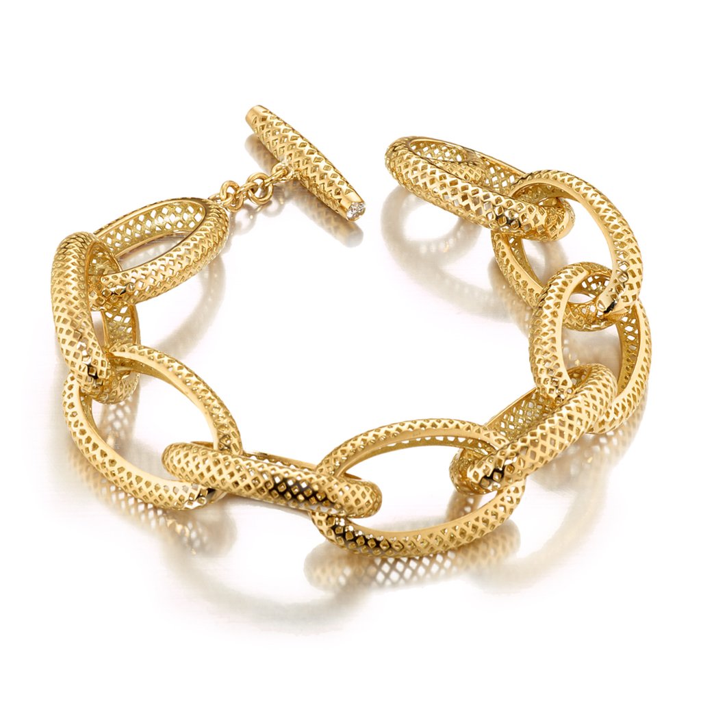 Ray Griffiths’ Large Crownwork Oval Link bracelet. Photo: Handout Ray Griffiths’ Large Crownwork Oval Link bracelet. Photo: Handout