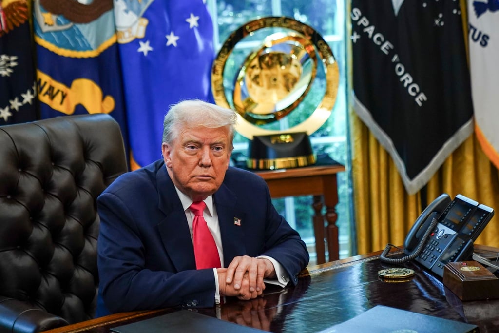 President Donald Trump said the US was “doing better than any other country in the world right now”. Photo: EPA