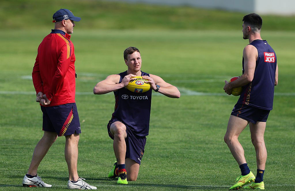 Adelaide Crows training