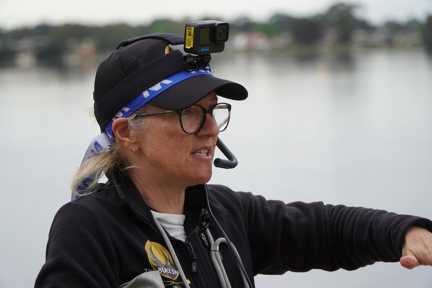 Bourby Webster, founder of the Perth Symphany Orchestra and a founding member of BOND, is the crews coxswain