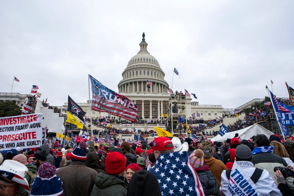 Supporters of Donald Trump rally at the US Capitol in Washington on January 6, 2021. Photo: AP Supporters of Donald Trump rally at the US Capitol in Washington on January 6, 2021. Photo: AP