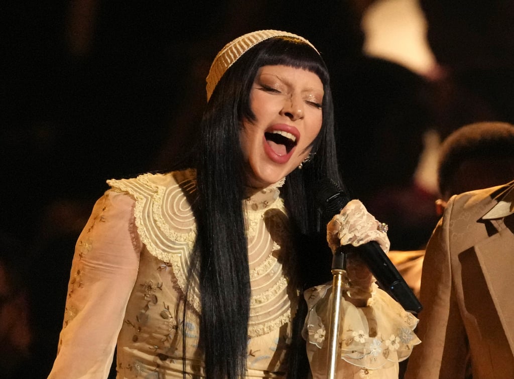 Lady Gaga performs during the 67th annual Grammy Awards in Los Angeles in February. Photo: AP Lady Gaga performs during the 67th annual Grammy Awards in Los Angeles in February. Photo: AP