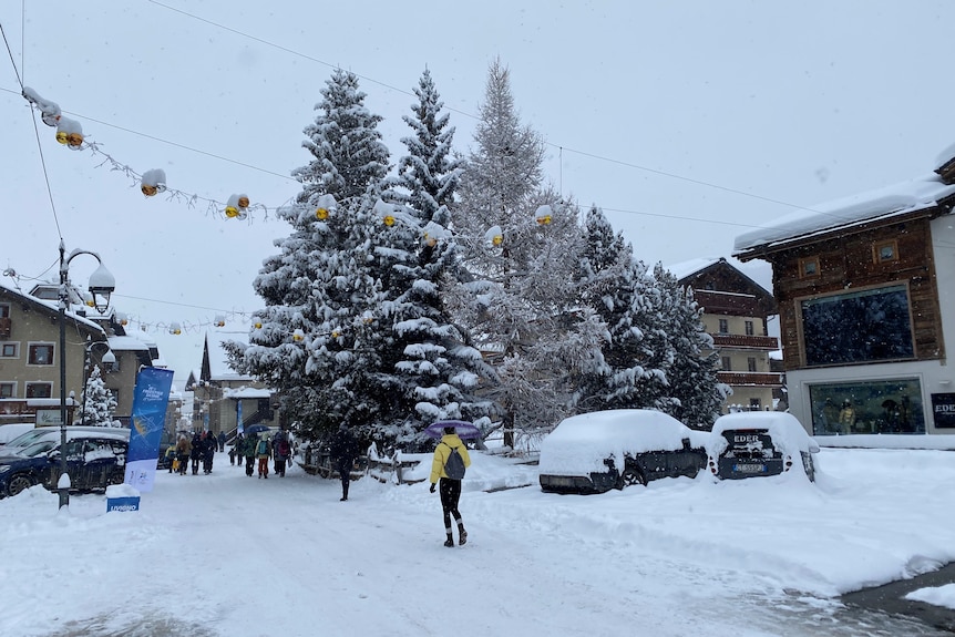 Snow bought Livigno to a standstill