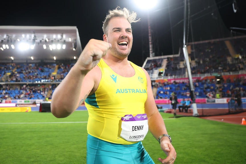 Matt Denny wins gold at 2022 Birmingham Commonwealth Games