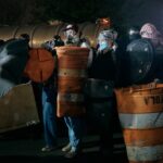 An Undercover Look Into the Camp the Anti-ICE Crew Set Up in Newark