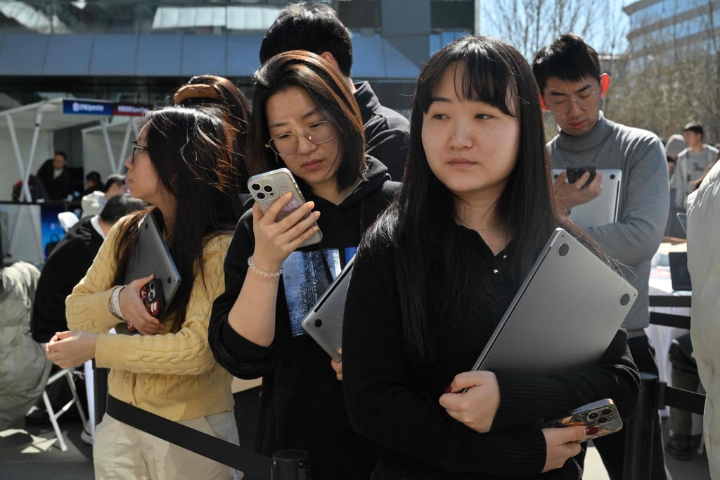 Rising AI model costs are beginning to weigh on developers and businesses, echoing the early days of the mobile internet when slow speeds and high charges later gave way to cheap, accessible mobile data after the roll-out of 4G and 5G networks. Photo: AFP