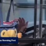 Hong Kong bus driver suspended after video shows him hands-free at the wheel